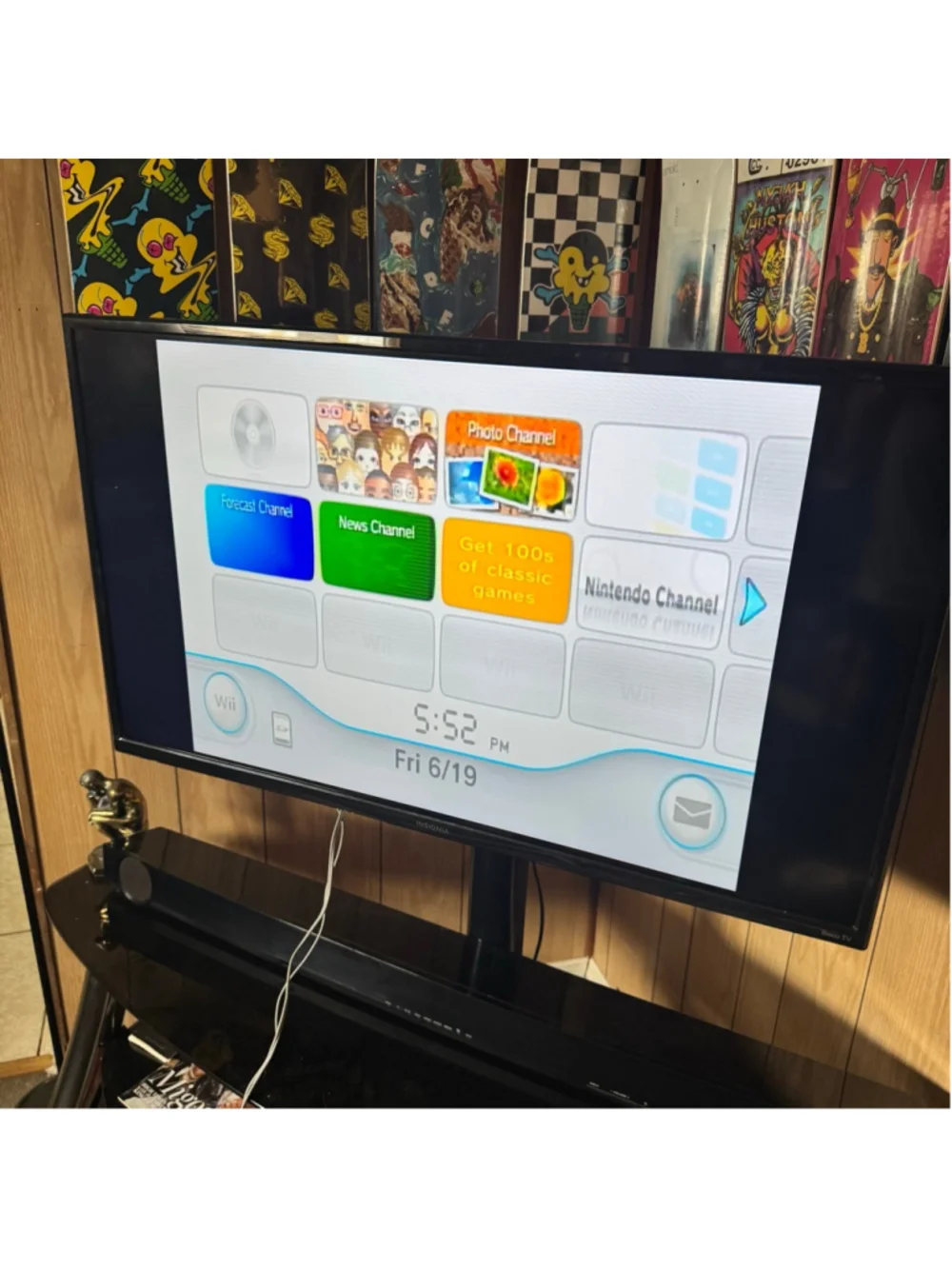 Nintendo Wii Console with AMF Bowling Pinbusters Game & Accessories Bundle Lot